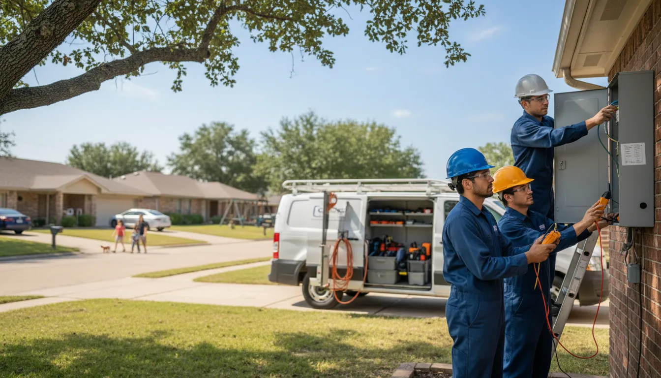 Certified electrician providing emergency electrical services in Oxford, NJ